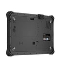 Tough As Nails Rugged Windows Tablet Featuring A Slick 12.2 Inch HD Touchscreen back view showing ports and rugged design