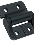 E6 ST Series Constant Torque Position Control Hinge in black aluminum with holes, backlash-free, for indoor outdoor use 15.99 In Lbf.