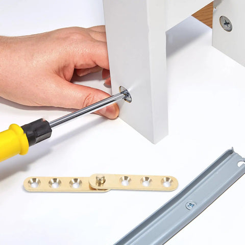 Installation of Hidden Door Pivot Hinges With Easy Installation Copper Finish 360 Degree Rotation Quiet Concealed Design