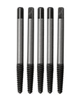 High Carbon Steel Screw Extractor Kit With 5 Piece Right Out Drill Bits For Removing Damaged Broken Bolts Quick Left Hand Thread Removal Tool, 52mm