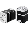 Heavy Duty Mini Harmonic Drive Strain Wave Gear Reducer Delivering Badass Torque And Legendary Precision For Industrial Robot And CNC Machinery Pro Rotary Actuator Motor Kit With 0.7 Nm Output, featuring compact design and silver-black finish.
