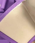 Close-up of safe edge design in purple Racket Wall Mount Organizer For Tennis Badminton Ping Pong Multipurpose Space Saving Rack