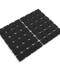 48 Pack Self Adhesive No Slip Rubber Feet Pads For Furniture And Appliances Durable Floor Protectors For Wood Floors Tiles And Walls Black 2.1 cm