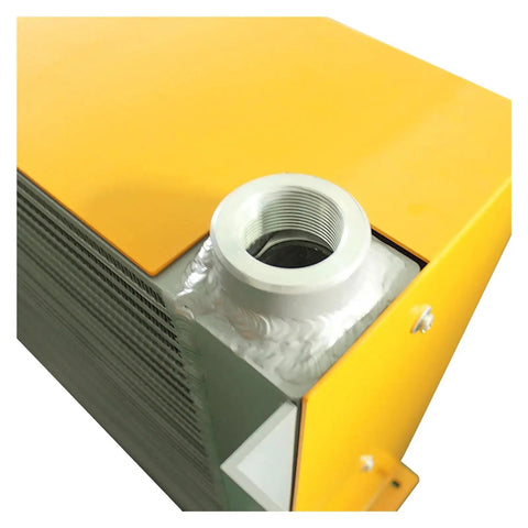 Beefy Hydraulic Radiator Plate Heat Exchanger For CNC Machines With 19KW Cooling Power 300 Lpm Flow 55 Kg Weight DC24V Oil Cooling System Wide Application In Tooling And Manufacturing