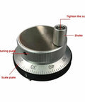 Handy 60mm CNC Manual Pulse Generator Wheel With 5V 6Pin Encoder For Precision Motor Control And Fast Machine Jogging Adjustments Anytime, metal handwheel