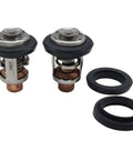 2 Pack Outboard Thermostats For Mercury Marine 135 To 200 HP Outboard Motors Replacement 75692Q2 75692T3 Sierra 18-3553 62 C
