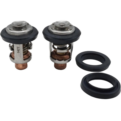 2 Pack Outboard Thermostats For Mercury Marine 135 To 200 HP Outboard Motors Replacement 75692Q2 75692T3 Sierra 18-3553 62 C