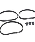 Top Tier Drive Synchronous Belt Pulley Kit 535-5M-15 With Premium Rubber Timing Belts, three belts and pulleys