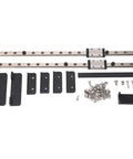 Game Changing Low Friction Y Axis Guide Rail Upgrade For 3D Printer High Carbon Steel Linear Sliding Rail parts and screws