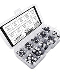Totally DIY Friendly 165 Piece 25V SMD Aluminum Electrolytic Capacitor Kit With 10 Values From 10uF To 470uF For PCB Builds And Repairs
