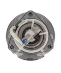 Top view of Cadillac SRX Front Wheel Hub Bearing Assembly 6 Lug ABS Direct Fit Replacement 30-Spline Ball Driver Or Passenger Side