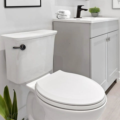 Strongarm Toilet Tank Lever With Universal Fit For Front Angled Side Left Or Right Mount Toilets In Oil Rubbed Bronze Faucet Style installed