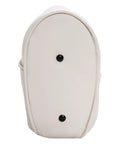 Side view of Replacement Seat Backrest And Cushion For 8WD156 Series 70 Quart Swingback Cooler Seat, showing white plastic material
