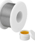 Soldering Kit With Rosin Core Solder Wire And Flux Paste 50g Tin Lead Solder Set For Electrical And Electronic Repair 0.75mm 50g Plus Flux Paste