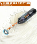 Handheld Milk Frother Battery Operated Electric Foam Maker Wand With Stainless Steel Whisk for Coffee Latte Cappuccino