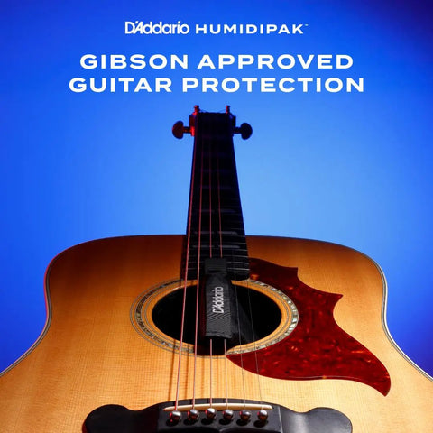 Humidipak Guitar Humidity Control Kit For Cases Keeps Your Axe Safe From Warping With A Maintenance Free Two Way Humidity System Including Pouches And Humidifier Packs on acoustic guitar