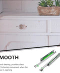 16 Inch Detachable Slow-Close Drawer Slides With Metal Rails, Heavy-Duty Cabinet Glides for kitchen and furniture replacement