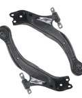 Pair of black front lower control arms for Toyota Avalon/Sienna/Solara; fits 1998-2004/1998-2003/1999-2003