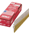 Box of 15 Gauge Two And A Half Inch Bright Finish Nails For Cabinetry And Furniture Projects, 3,000 Count, visible with nails