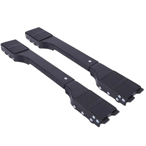 Heavy Duty Appliance Roller With Extendable Width And Height Adjustable Design for smooth glide and black wheels close-up view