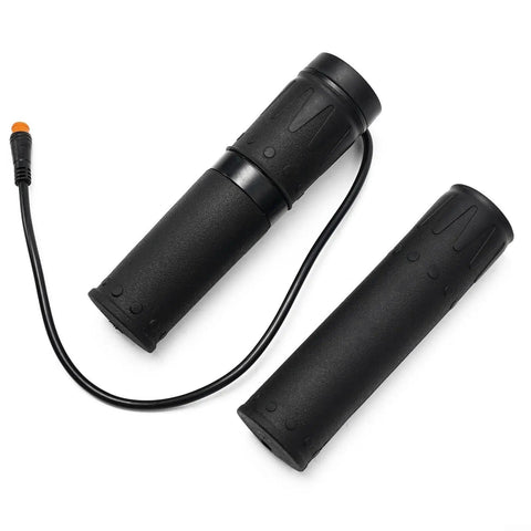 Right Hand Half Twist Electric Scooter Throttle For 12V To 72V Ebike Waterproof All Weather 3 Pin WP Connector Easy Install Handlebar