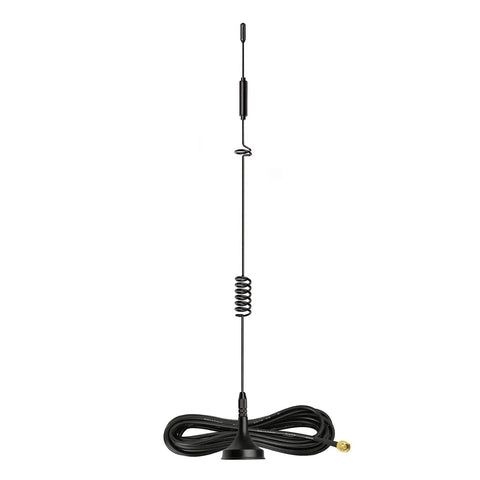 Premium LTE Cellular Antenna With A Tough Magnetic Mount And Extra Long Three Meter Cable built for Verizon ATT TMobile with SMA connector.