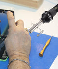Portable 110V Heat Gun With Temperature Control For Soldering Station Desoldering Tool used in electronics repair