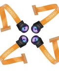 Wide Angle 160 Degree 2MP OV2640 Camera Module For ESP32 MCU Dope DIY Kit showing four camera units with ribbon cables.
