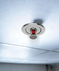 Metal Fire Sprinkler Protector Plates Decorative Escutcheon Ring Covers Recessed Ceiling Two Pack 24 Mm Size on ceiling.