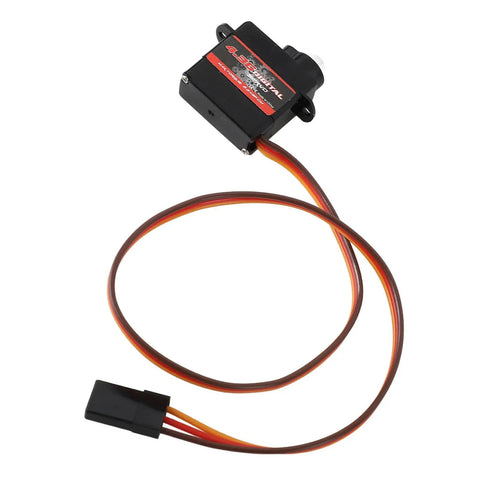 High Torque Rc Servo Motor With Heavy Duty Metal Gears Runs Like A Charm And Lightweight Body for precise hobby builds, featuring long cables.