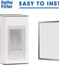 Premium H13 True HEPA Replacement Filter For MA-25 Air Purifier With 3-In-1 Filtration System, 4 Pack next to air purifier