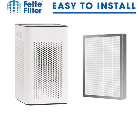 Premium H13 True HEPA Replacement Filter For MA-25 Air Purifier With 3-In-1 Filtration System, 4 Pack next to air purifier