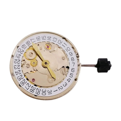 Eta 2824 Movement Replacement Kit For Automatic Watches DIY Friendly Repair Tool Set With Date Display, detailed view.
