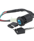Ride Ready Gy6 50cc To 160cc Ignition Wire Harness Kit key switch with attached keys for ATV, scooter, pit bike.