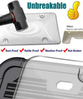 Clear Bubble License Plate Cover With Silicone Frame, Unbreakable Black Plate Protector Kit, hammer test, unbreakable