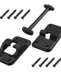 Premium Heavy Duty T Style RV Entry Door Holder 3 1 2 Inch Camper Door Catch with screws for easy installation and use.