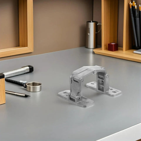 Beefy Heavy Duty Stainless Steel Hidden Door Hinge With Invisible Design And Quick Install For Fire Hydrant Cabinets And Interior Doors In Office And Home Use Ideal For Closets Bookcases And Secret Rooms, stainless concealed hinge on desk