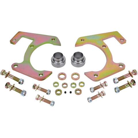 11 Inch Front Disc Brake Kit For 1947 1959 Chevy Half-Ton Pickup With Factory Spindles Fits 15 Inch Wheels includes brackets and bolts