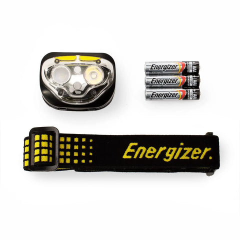 Vision Ultra HD LED Headlamp For Camping And Night Runs Hands Free Light Water Resistant with strap and batteries