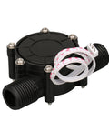 Dope Off Grid Home Water Turbine Generator 80V 12V 5V 10W Portable Hydro Power System with cables attached, black casing