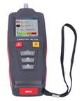 Portable Vibration Meter With Color LCD Display Digital Vibration Analyzer For Accurate Acceleration And Displacement Testing Handy Pro Grade Tool For Precision Measurements, handheld ABS body with wrist strap