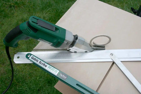 30 Inch Angle Measuring Tool For Gable Scribe Aluminum Contractor Grade Tool Helps Pros Nail Precise Cuts In Siding And Paneling From 0 To 90 Degrees With Durable Aluminum Construction And Accurate Angle Finder For Fiber Cement Siding And Boards