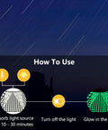 Dope Glow In The Dark Star Stickers Set With 354 Realistic Star Shapes In Three Sizes For Ceiling And Wall Decor usage guide