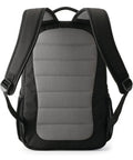 Back view of Rugged Outdoor Camera Backpack For DSLR Gear Fits Kit Lens Up To 18 To 135mm Plus Extra Lenses And Flash Weather Resistant