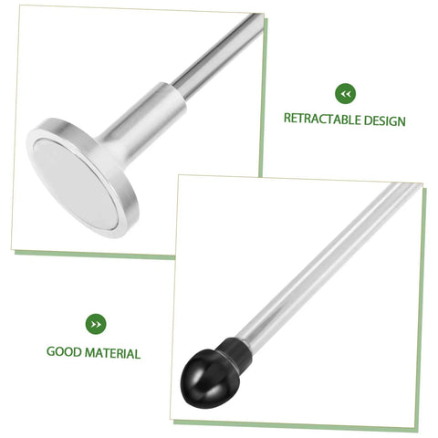 Golf Alignment Rod Swing Trainer With Magnetic Base For Aiming And Posture, retractable design and durable material.