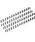 Set Of 4 6mm x 100mm Linear Motion Guide Rods, Beefy Chrome Plated Steel Shafts For 3D Printers And CNC Machines, Ultra Smooth Sliding