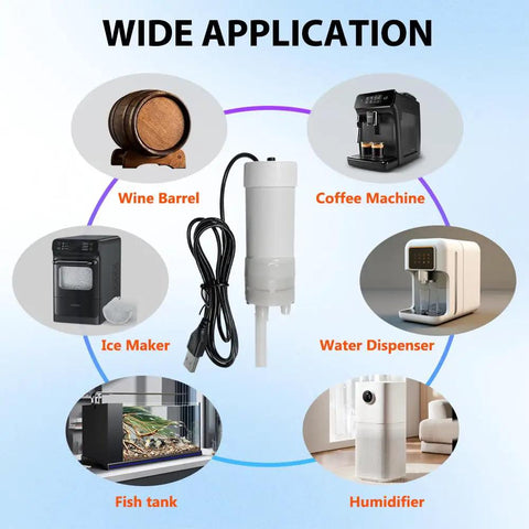 Food Grade USB Electric Auto Siphon Pump For Bottling Your Own Home Brew Beer Wine Beverages And Kombucha with wide applications