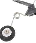 Close-up of RC Plane Landing Gear Kit With Durable Wheels And Accessories For Stable Takeoffs And Landings, featuring tail wheel