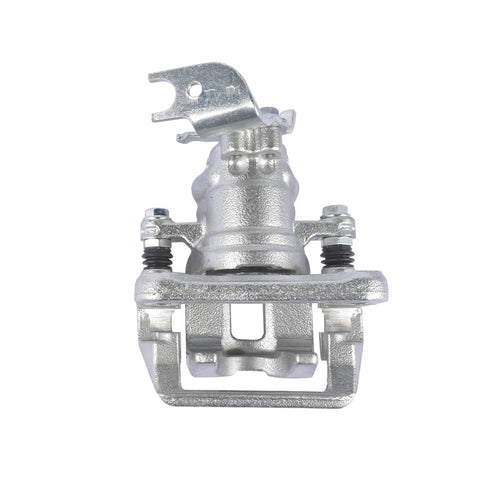 Weonefit rear disc brake caliper assembly with bracket, silver metal for Honda/Acura Accord/TSX