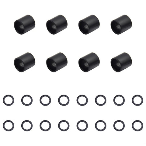 Two Pack Skateboard Bearing Spacers And Speed Washers Set Metal Longboard Hardware For Wheels And Brackets Keeps Bearings Tight